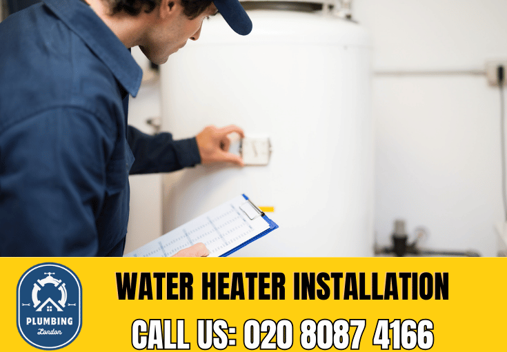 water heater installation Ilford